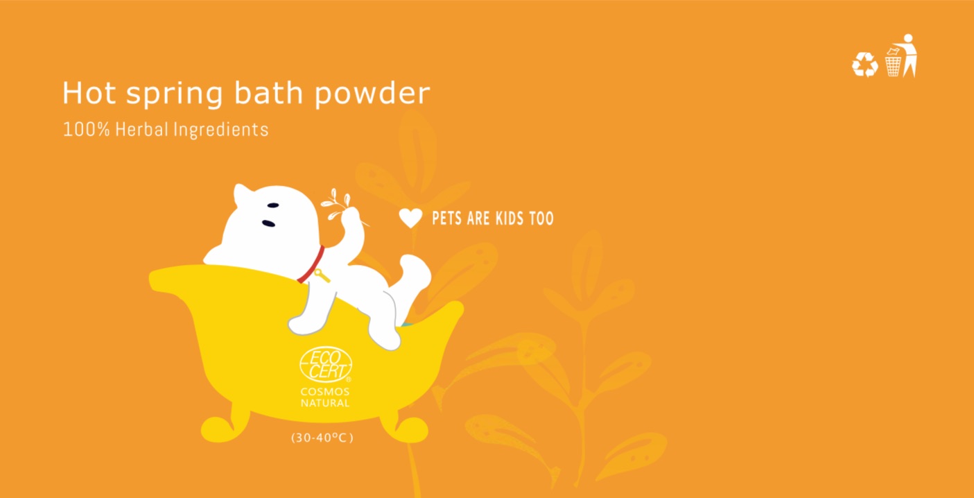 Pet Wash Powder Osicbio Catiber Hot Spring