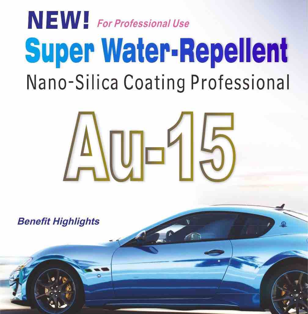 Au-15 Water-Repellent Nano Coating automobile