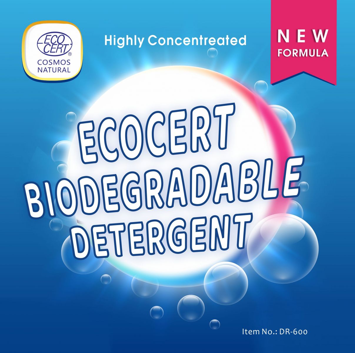 Detergent Ecocert Concentrated Dr-600
